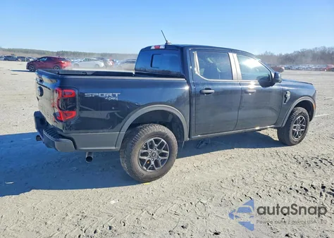 2025 Ford Ranger Xlt z USA, uszkodzony, nr VIN 1FTER4HP6SLE15409